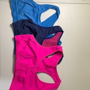 Variety of sport bras